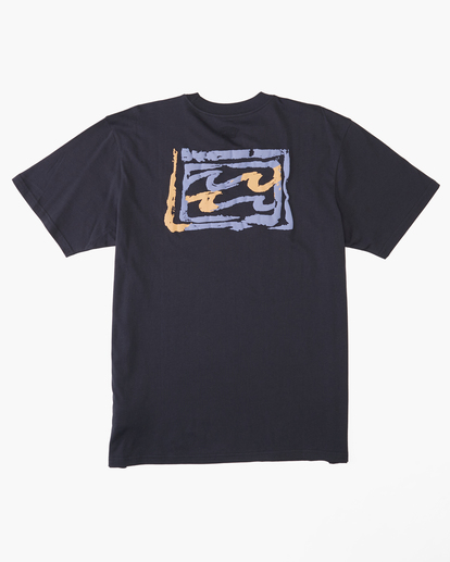4 Crayon Wave Short Sleeve T-Shirt Black ABYZT01568 Billabong