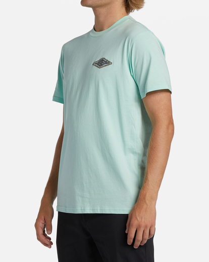 1 Crayon Wave Short Sleeve T-Shirt Green ABYZT01568 Billabong