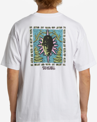 4 Tribes Short Sleeve T-Shirt White ABYZT01578 Billabong