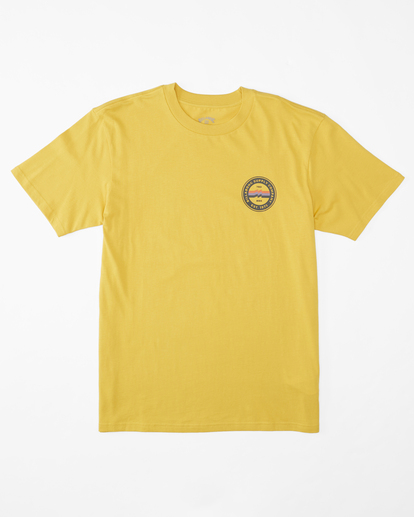 5 Walled Short Sleeve T-Shirt Yellow ABYZT01579 Billabong