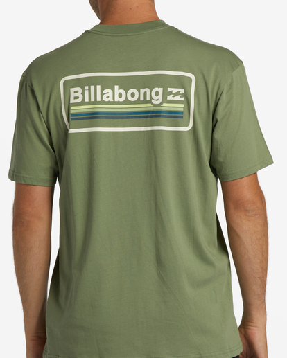 3 Walled Short Sleeve T-Shirt Green ABYZT01579 Billabong