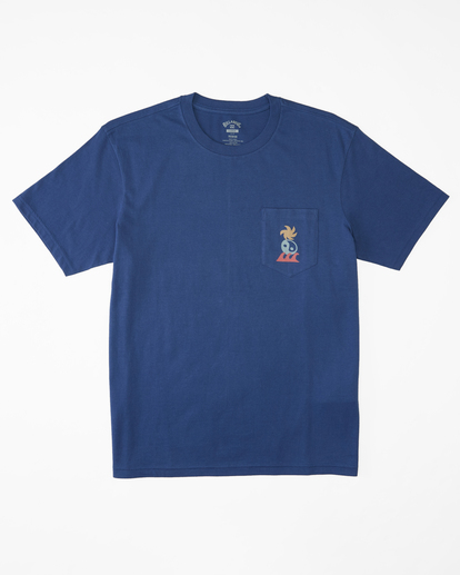 5 Daylight Pocket T-Shirt Blue ABYZT01580 Billabong