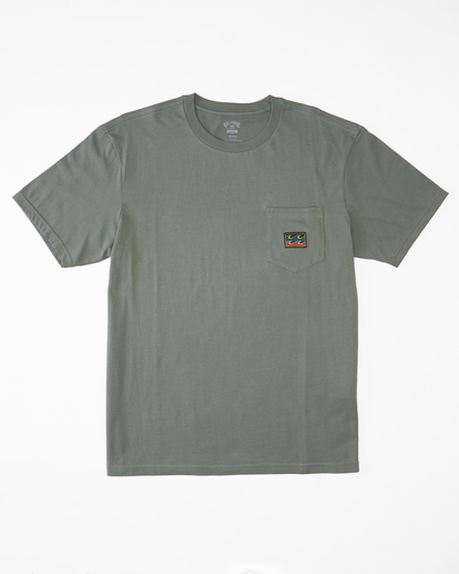 4 Labels Pocket T-Shirt Green ABYZT01581 Billabong
