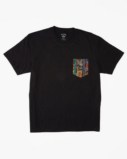 4 Team Pocket T-Shirt Black ABYZT01583 Billabong