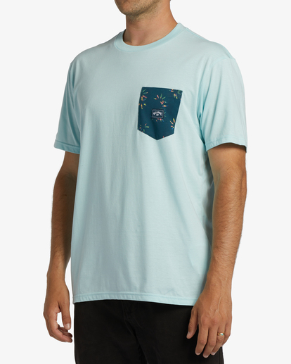 1 Team Pocket T-Shirt Blue ABYZT01583 Billabong