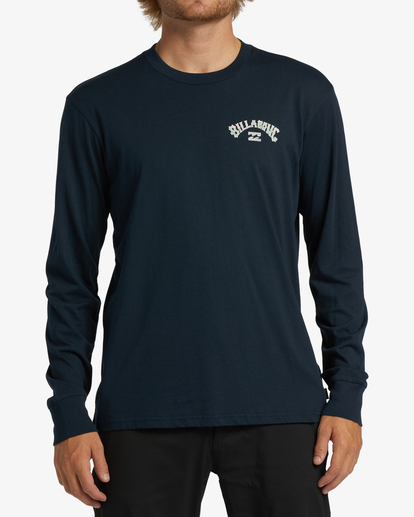 0 Arch Fill Long Sleeve T-Shirt Blue ABYZT01584 Billabong