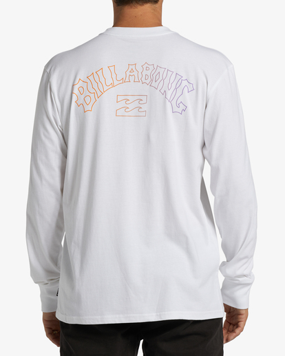 2 Arch Fill Long Sleeve T-Shirt White ABYZT01584 Billabong
