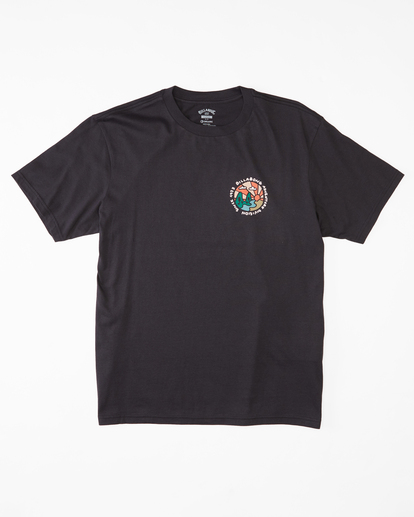 5 A/Div Shine Short Sleeve T-Shirt Black ABYZT01619 Billabong