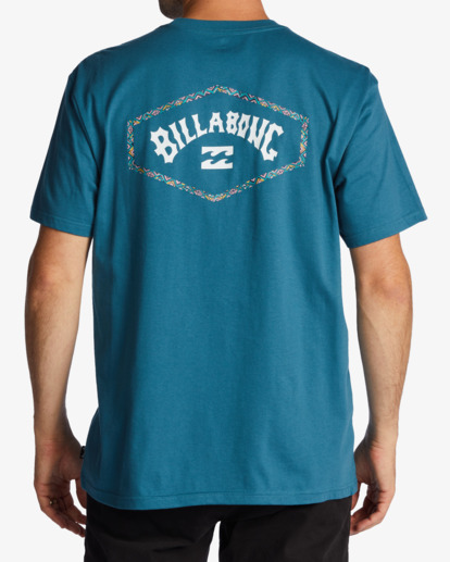 2 Exit Arch T-Shirt Blue ABYZT01698 Billabong