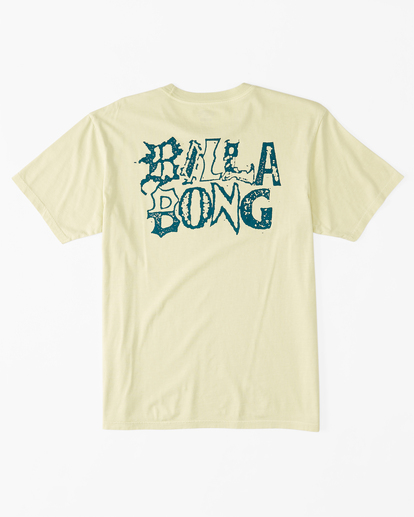 3 Worded T-Shirt Green ABYZT01709 Billabong