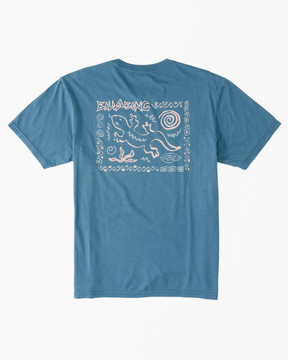 4 Reflections T-Shirt Blue ABYZT01711 Billabong