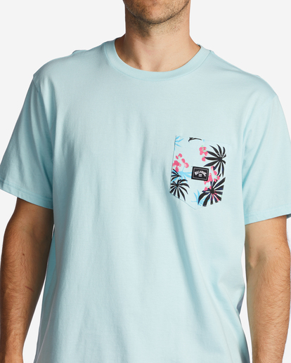 3 Team Pocket T-Shirt Blue ABYZT01715 Billabong