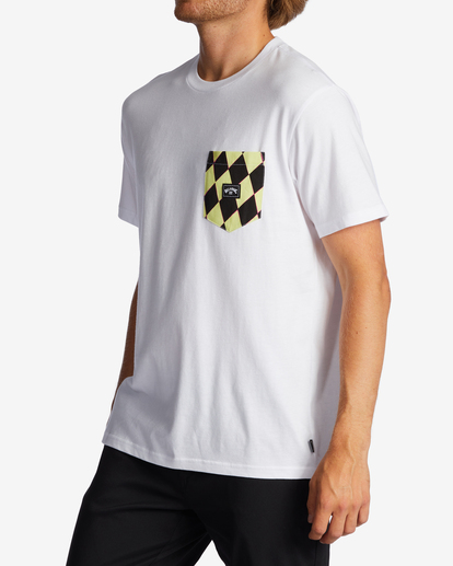 1 Team Pocket T-Shirt White ABYZT01715 Billabong