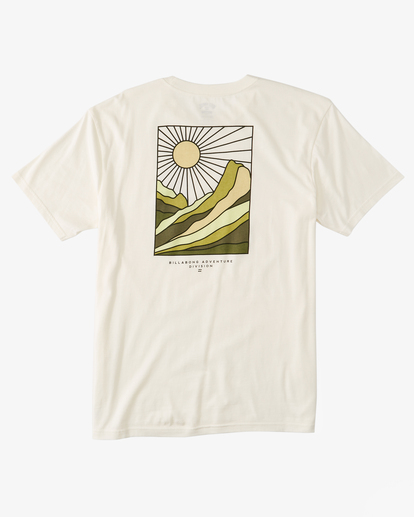 5 A/Div Sands Short Sleeve T-Shirt White ABYZT01729 Billabong
