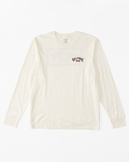 6 A/div Arch Long Sleeve T-Shirt White ABYZT01733 Billabong