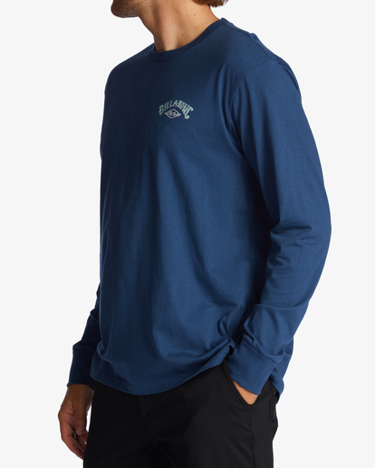 1 A/Div Arch Long Sleeve T-Shirt Blue ABYZT01733 Billabong