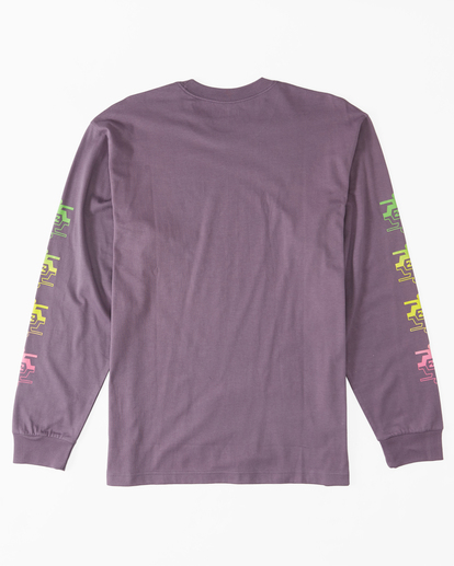5 Contrast OG Long Sleeve T-Shirt Purple ABYZT01742 Billabong