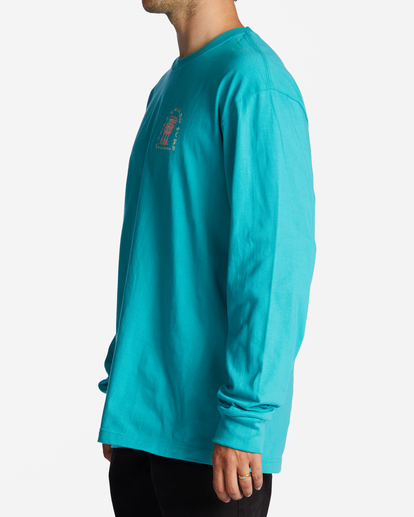 1 Contrast OG Long Sleeve T-Shirt Blue ABYZT01742 Billabong