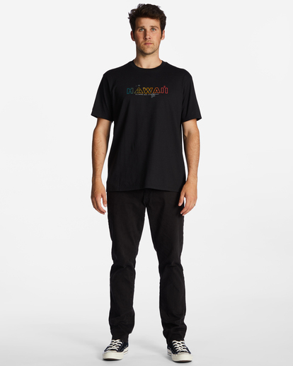 1 AI Hawaii - T-Shirt for Men Black ABYZT01763 Billabong