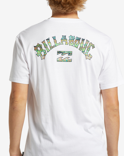 3 Arch Fill T-Shirt White ABYZT01855 Billabong