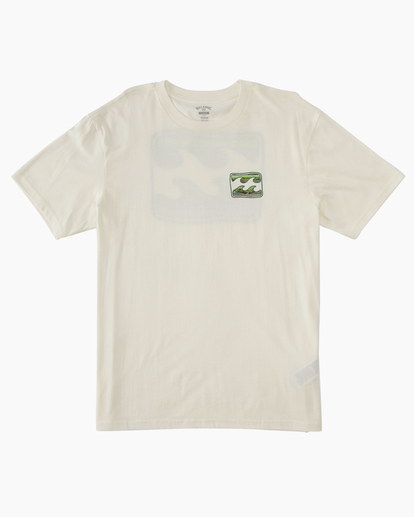 5 Crayon Wave T-Shirt White ABYZT01859 Billabong