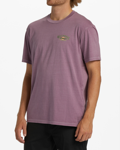 3 Arch - T-Shirt for Men Purple ABYZT01873 Billabong