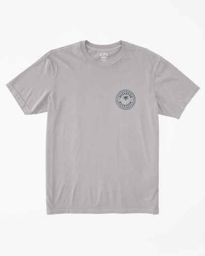 6 Layback - T-Shirt for Men Grey ABYZT01877 Billabong