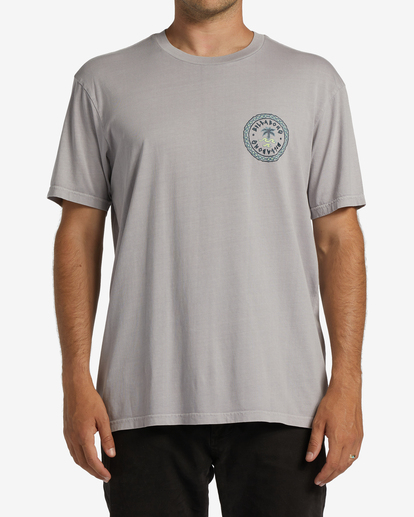 0 Layback - T-Shirt for Men Grey ABYZT01877 Billabong