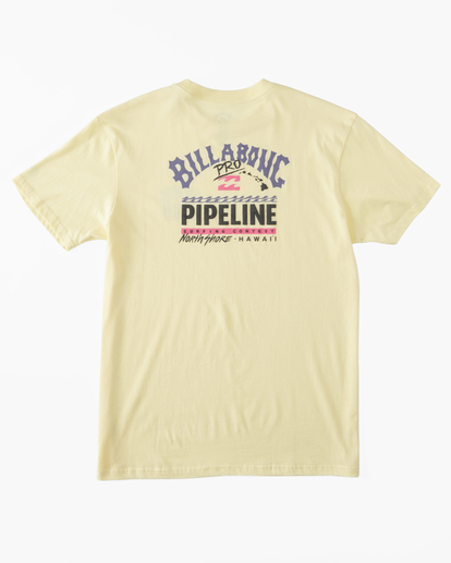 5 Pro Pipeline Short Sleeve T-Shirt Yellow ABYZT01906 Billabong
