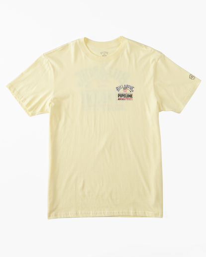 4 Pro Pipeline Short Sleeve T-Shirt Yellow ABYZT01906 Billabong