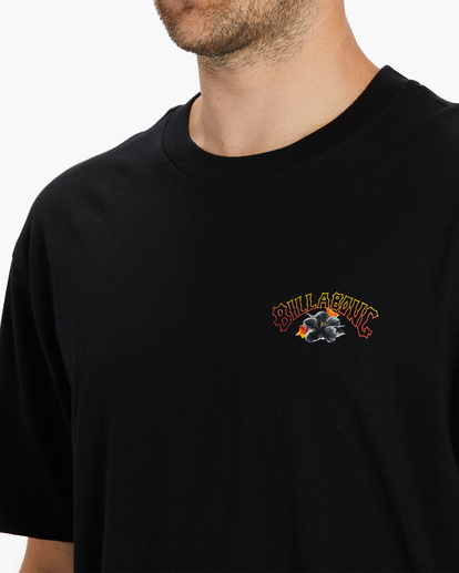 3 Kamea Lava Arch T-Shirt Black ABYZT01917 Billabong
