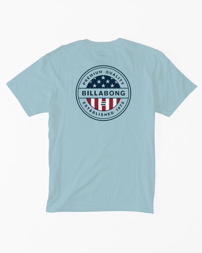 4 American Rotor T-Shirt Blue ABYZT01934 Billabong