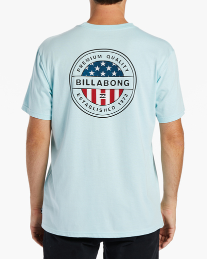 2 American Rotor T-Shirt Blue ABYZT01934 Billabong