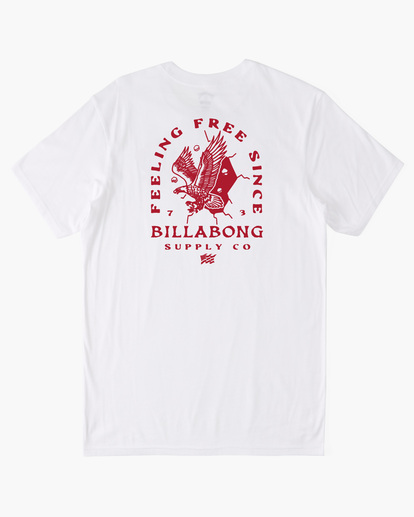 4 Break Free T-Shirt White ABYZT01935 Billabong