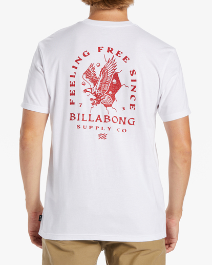 2 Break Free T-Shirt White ABYZT01935 Billabong