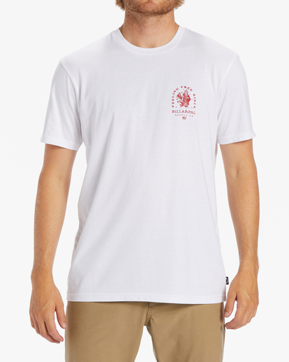0 Break Free T-Shirt White ABYZT01935 Billabong