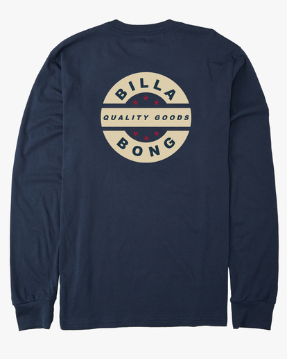4 Vintage Rotor Long Sleeve T-Shirt Blue ABYZT01939 Billabong