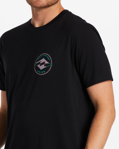 4 Rotor Diamond - T-Shirt for Men Black ABYZT01950 Billabong