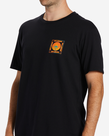 5 Social - T-Shirt for Men Black ABYZT01953 Billabong