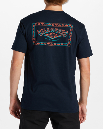 2 A/Div Arch - T-Shirt für Männer Blau ABYZT01959 Billabong