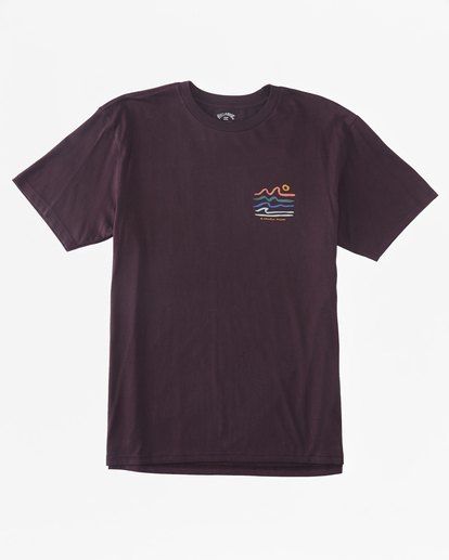 5 Peak T-Shirt Purple ABYZT01962 Billabong