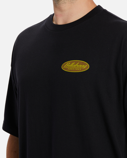 4 Union - T-Shirt voor Heren Black ABYZT02005 Billabong