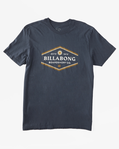 4 Walled Short Sleeve T-Shirt Blue ABYZT02025 Billabong