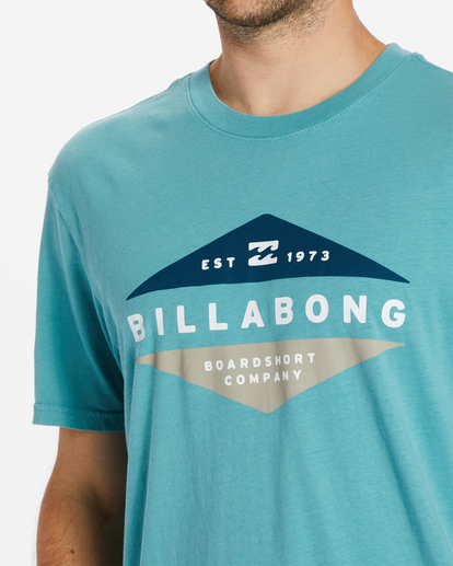 3 Level Short Sleeve T-Shirt Blue ABYZT02027 Billabong