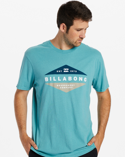 0 Level Short Sleeve T-Shirt Blue ABYZT02027 Billabong