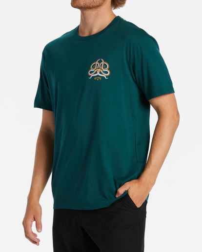 1 Serpientes T-Shirt Blue ABYZT02058 Billabong
