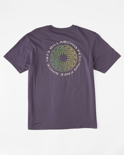 6 Heat - T-shirt pour Homme Violet ABYZT02197 Billabong