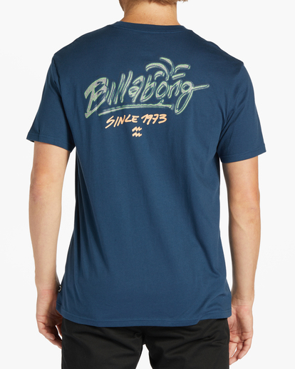2 Lounge Short Sleeve T-Shirt Blue ABYZT02198 Billabong