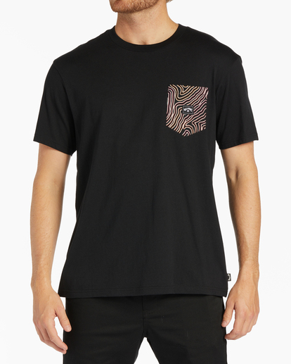 0 Team Pocket T-Shirt Black ABYZT02203 Billabong