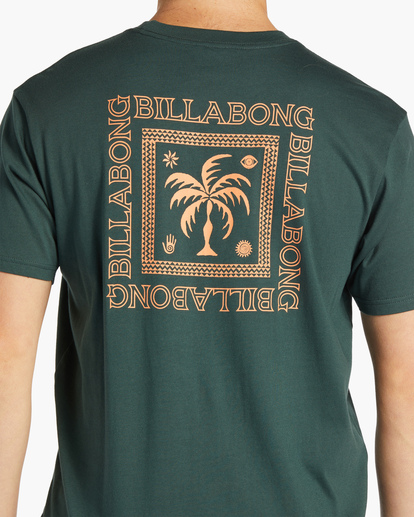 4 Tropics Pocket T-Shirt Green ABYZT02204 Billabong